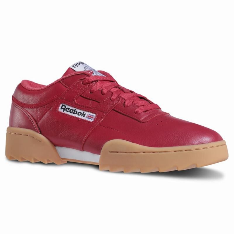 Reebok Workout Ripple Og Tenisky Panske - Červené/Hnede DF6620UW